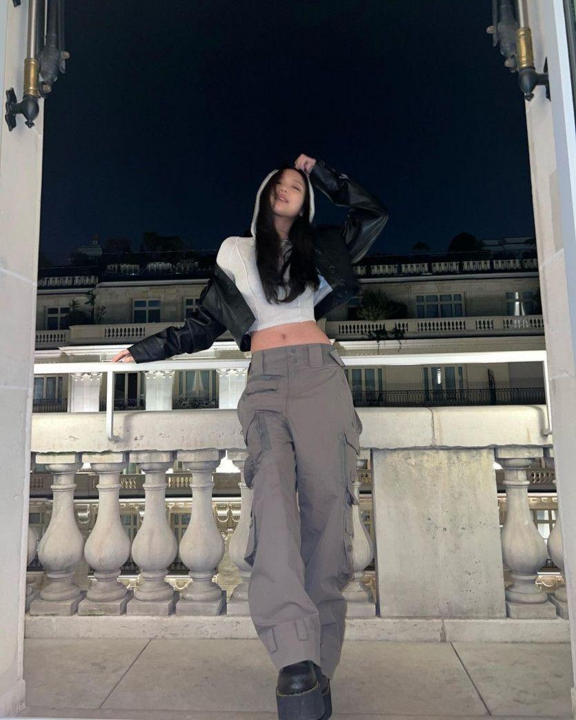 제니 인스타_배꼽4