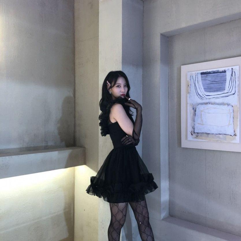 비니 인스타_망사 스타킹2