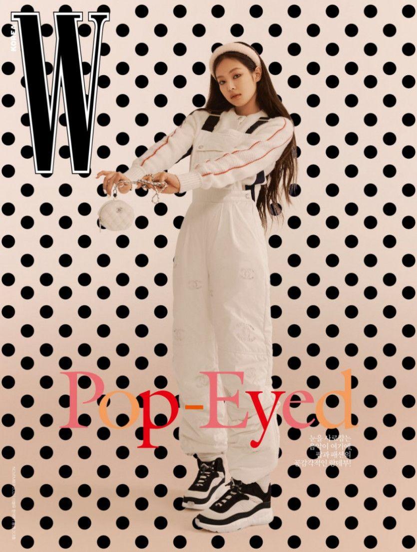 W Korea 11월 커버 제니2