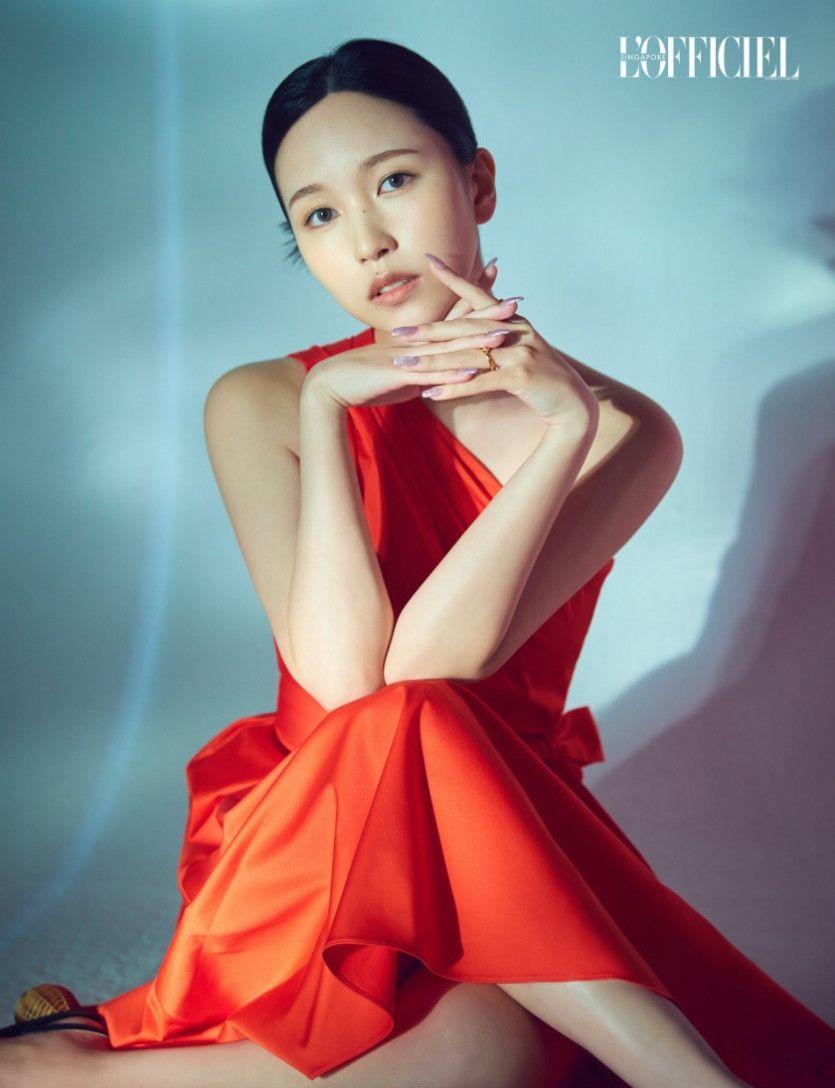 트와이스 미나 L'Officiel 화보4