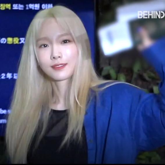 태연 금발0