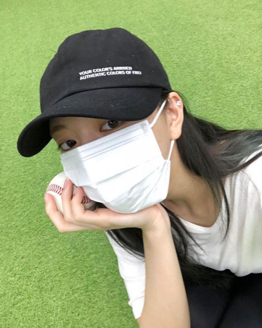 있지 유나의 시구 연습 VLOG4