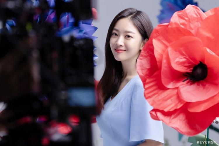 광고 촬영 현장 조보아2