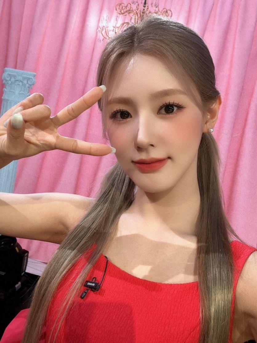 붉은색 원피스 미연3
