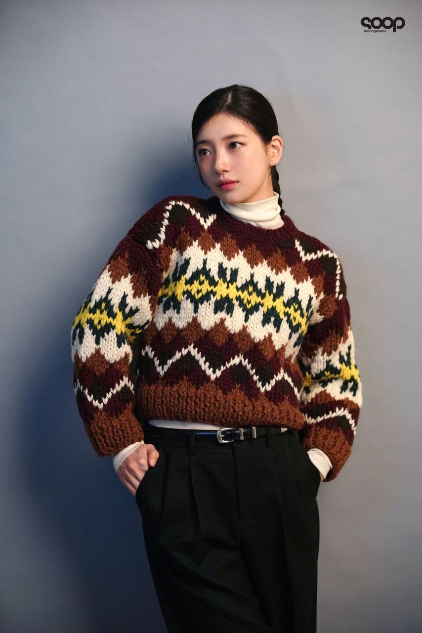 수지 CELINE X Bazaar 비하인드23