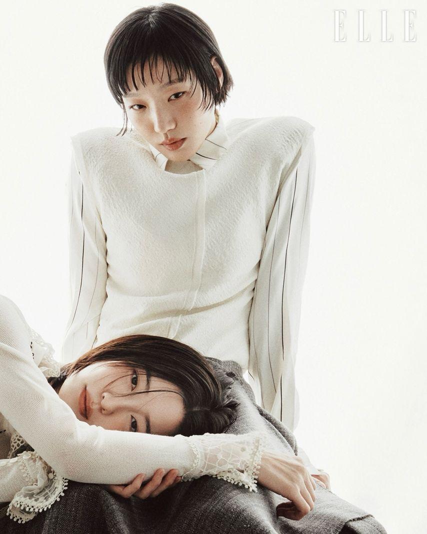 박지현 인별 with 김고은 ELLE0