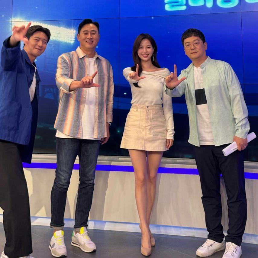 주시은 아나운서 인별/ 김가현 아나운서 스포츠투나잇7