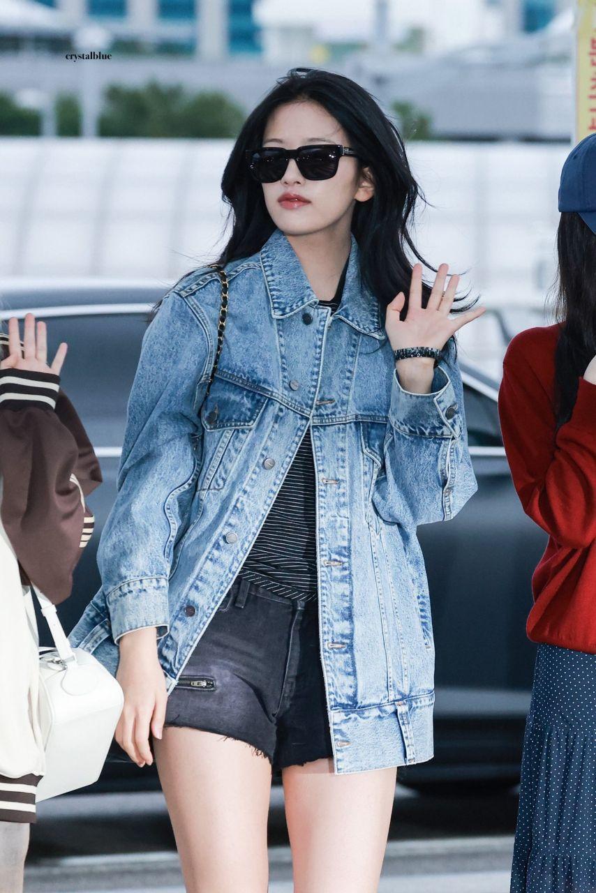 오늘 출국하는 안유진 장원영 (아이브)4