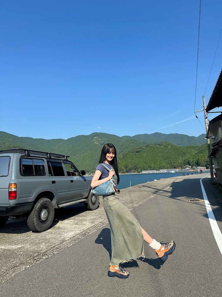 아이들 민니 SNS9