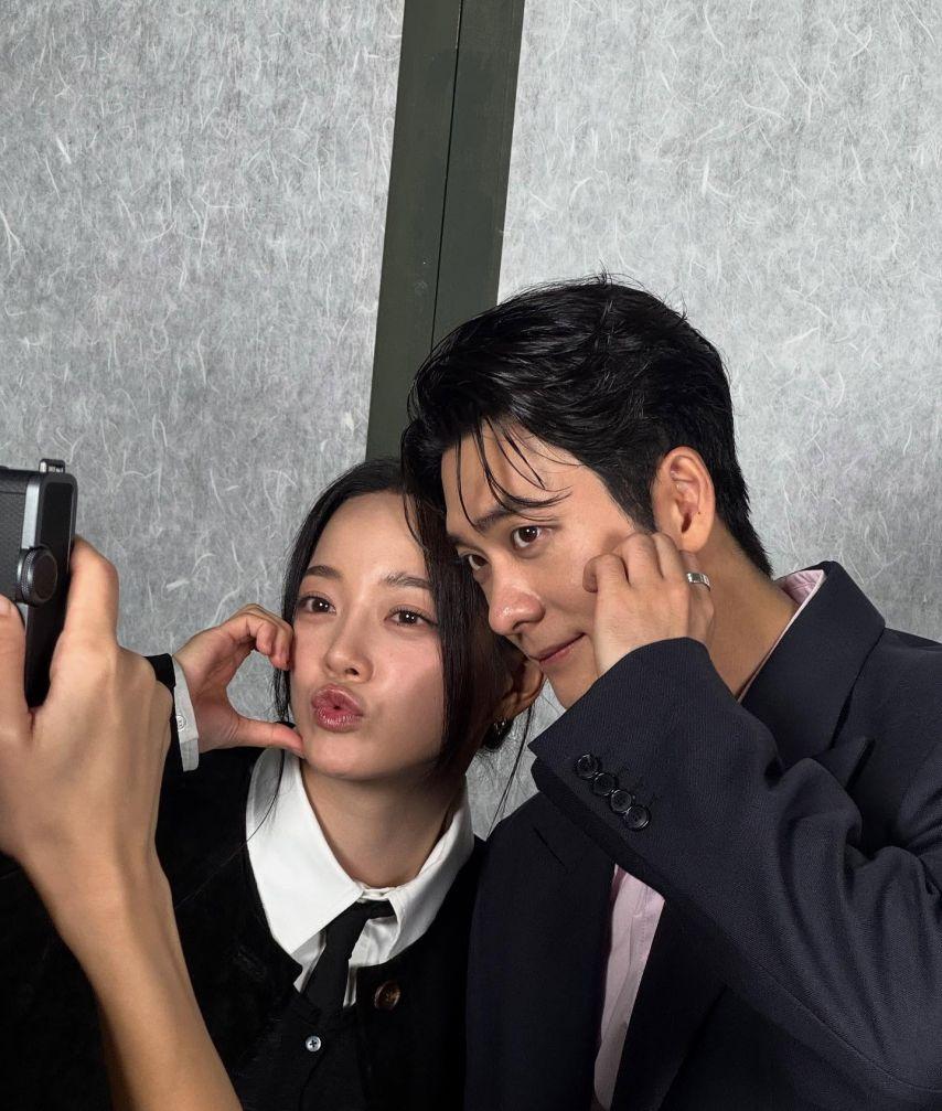 김세정 인별 with 강태오1