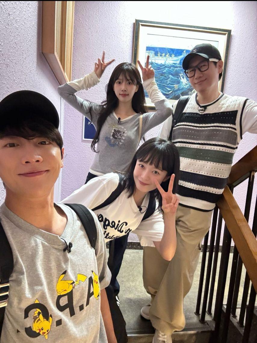이미주 러블리즈 인별 with 전소민 이상엽 지석진2