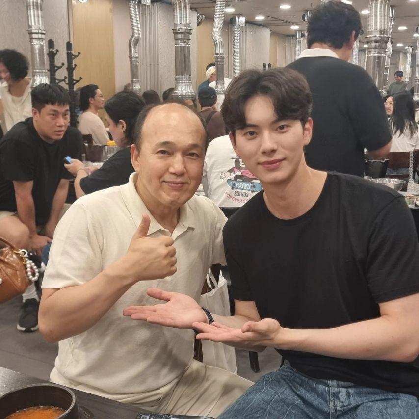 윤아 소녀시대 & 이채민 & 김광규 폭군의셰프 종방연4