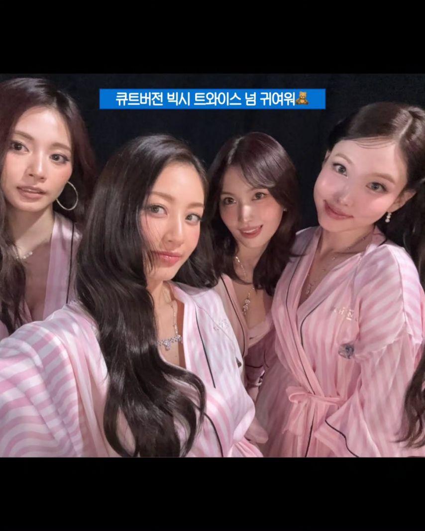 나연 지효 쯔위 모모 TWICE트와이스 Victoria's Secret0