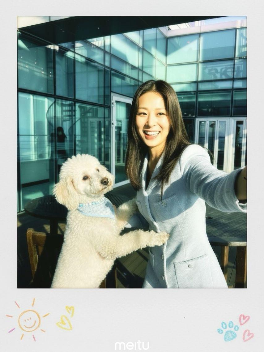 배우 장신영 SNS2