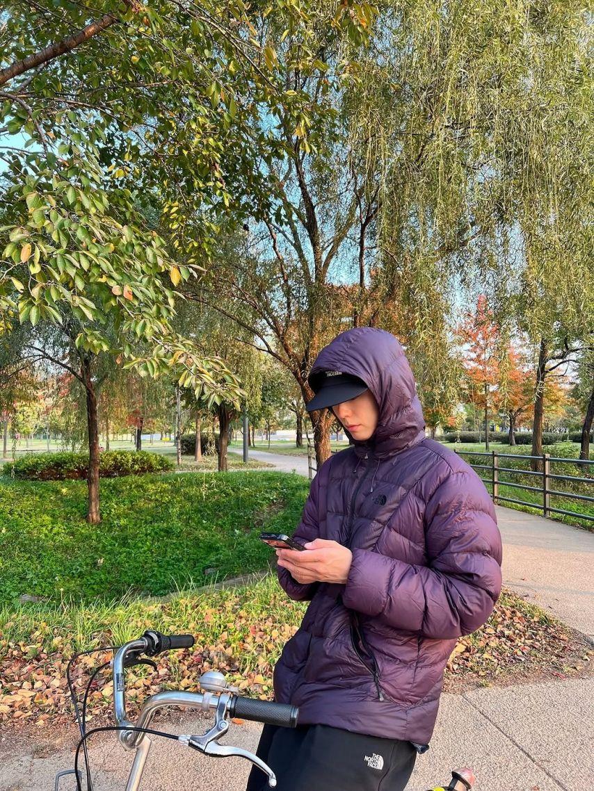 배우 박보검, 오늘자 인스타그램 업데이트(노스페이스).JPG1