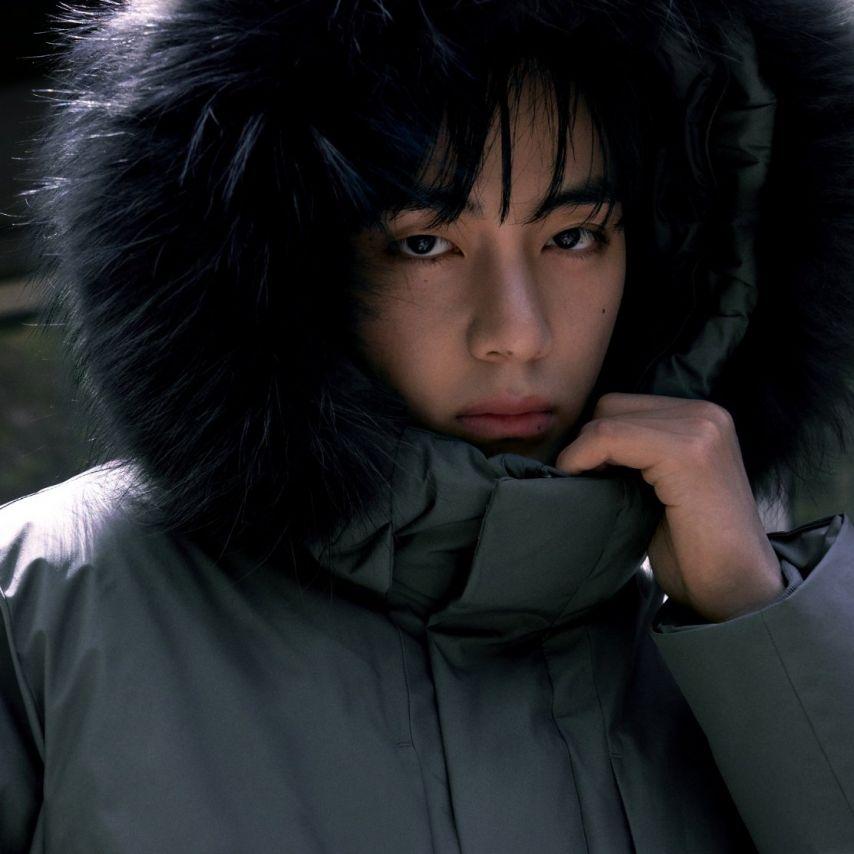 BTS 뷔, 스노우피크 겨울 컬렉션 화보.JPG0