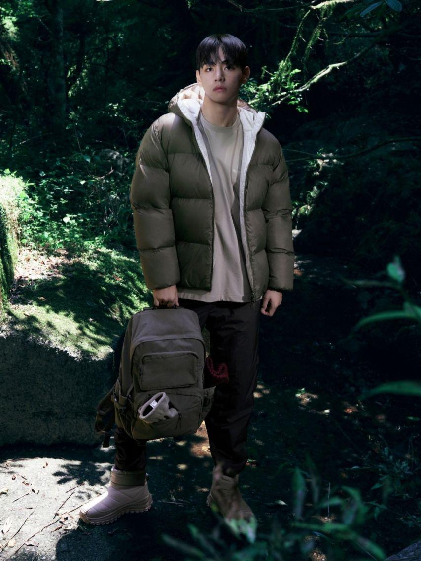 BTS 뷔, 스노우피크 겨울 컬렉션 화보.JPG5