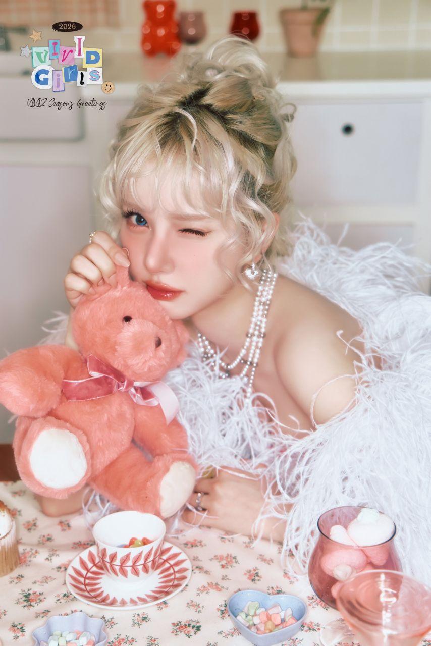 은하 신비 엄지 VIVIZ비비지 2026시즌그리팅 컨셉포토1/ 수능응원메세지1