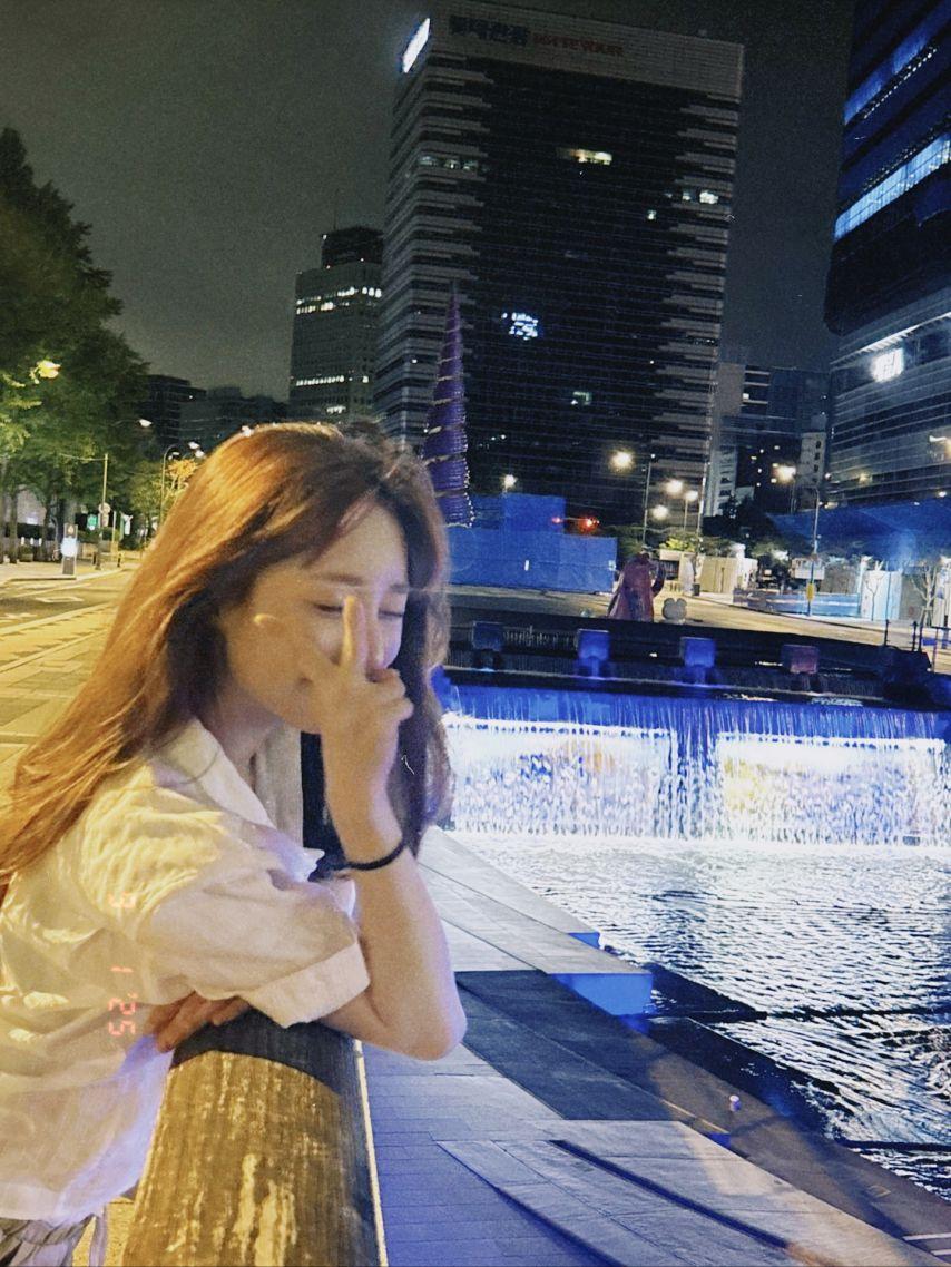 유연정 인별 with 청하 강미나 정채연7