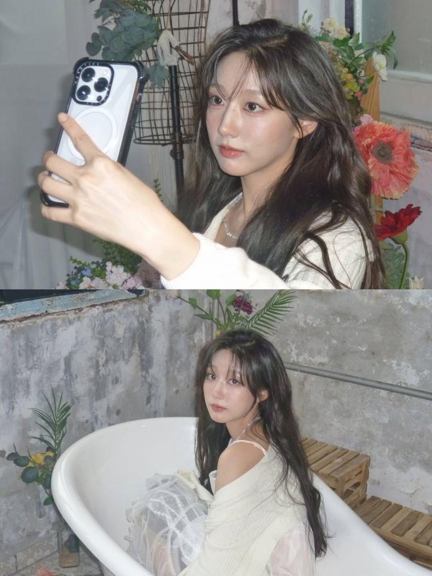 러블리즈 정예인 SNS0