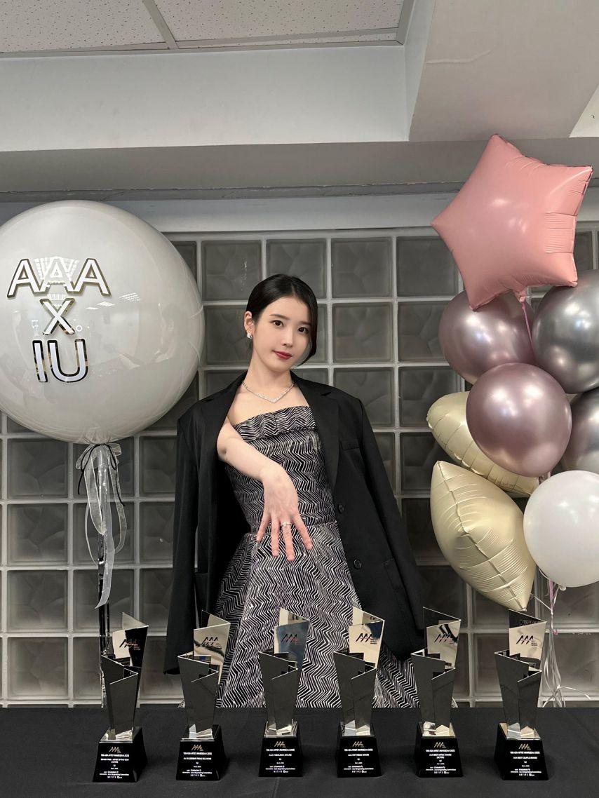 아이유 2025 Asia Artist Awards 6개 부문 수상0