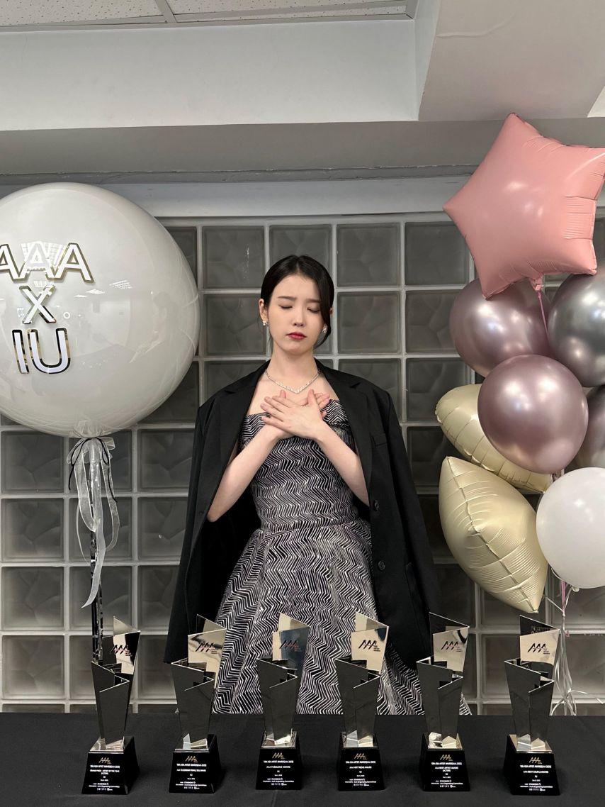 아이유 2025 Asia Artist Awards 6개 부문 수상1