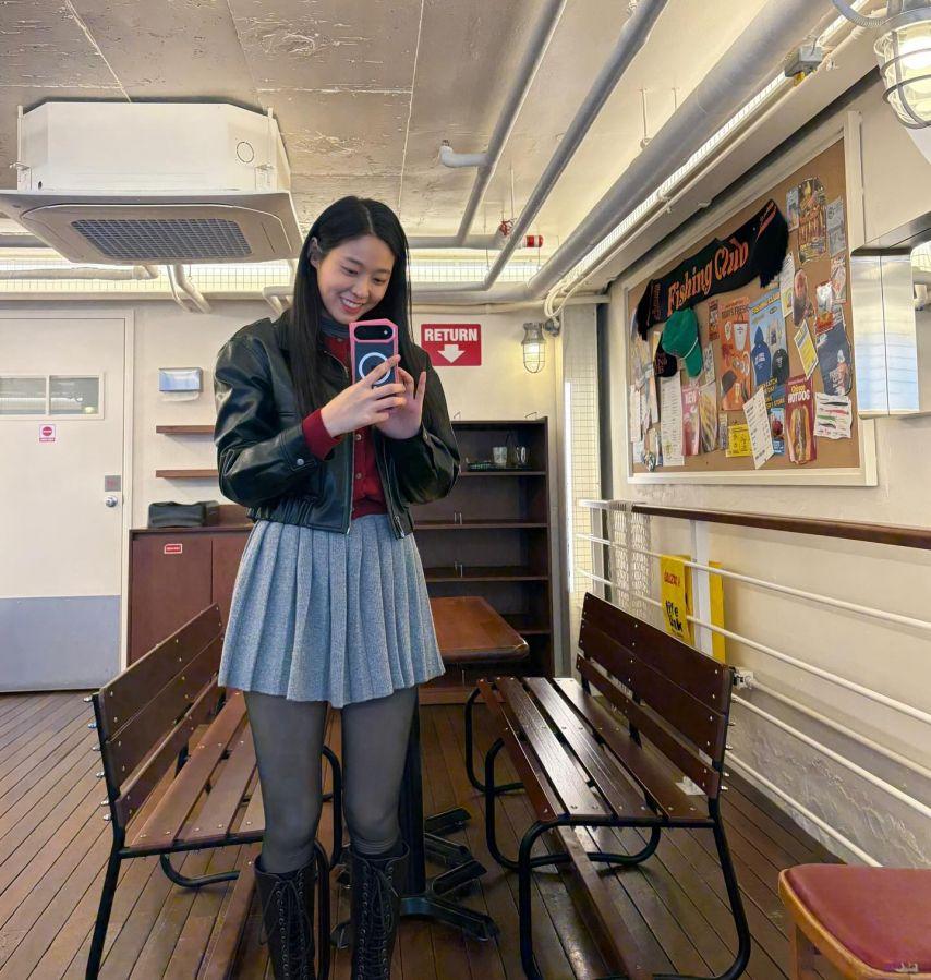 김설현 인별 with 신은수3