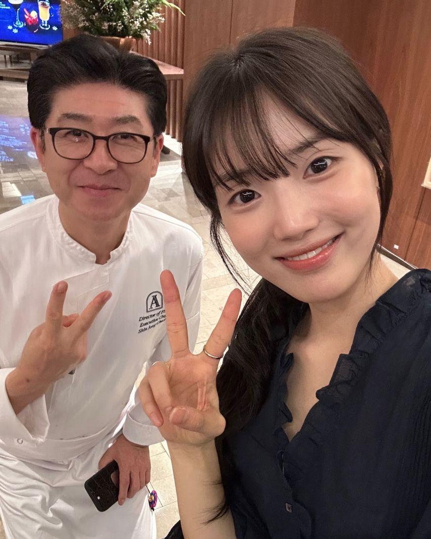 윤서아 인별 with 신종철 셰프5