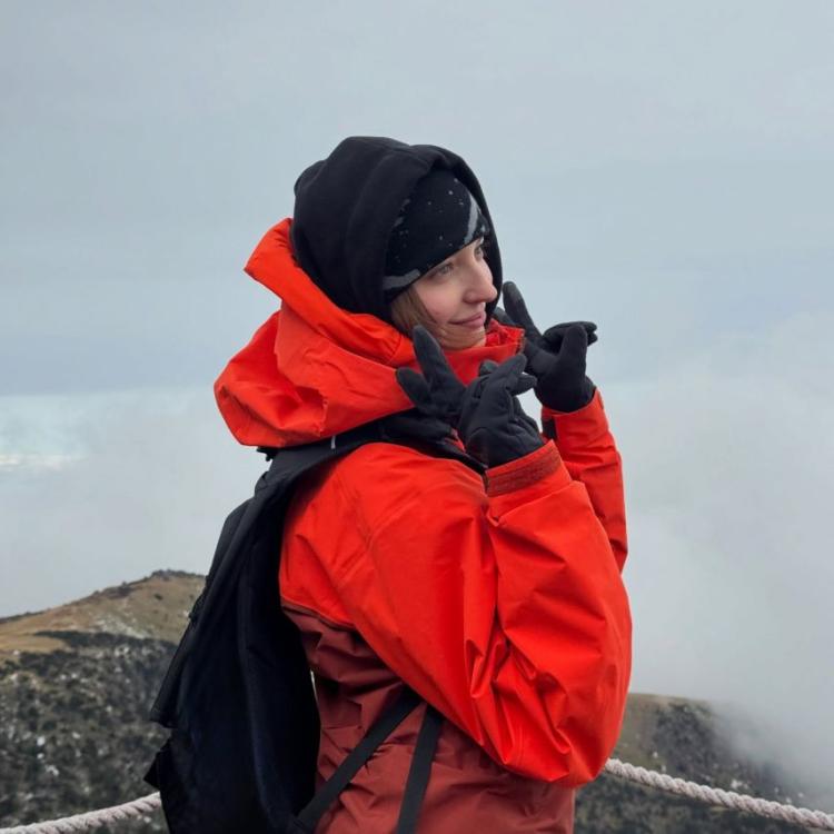 안젤리나 다닐로바 인별 한라산6