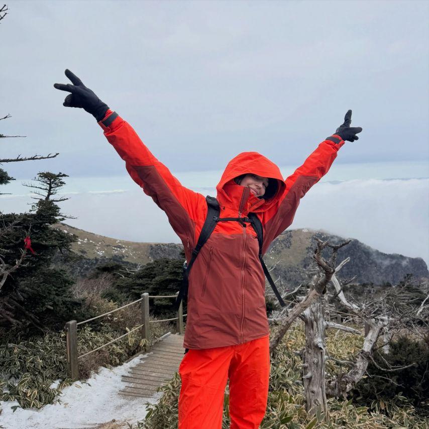 안젤리나 다닐로바 인별 한라산9