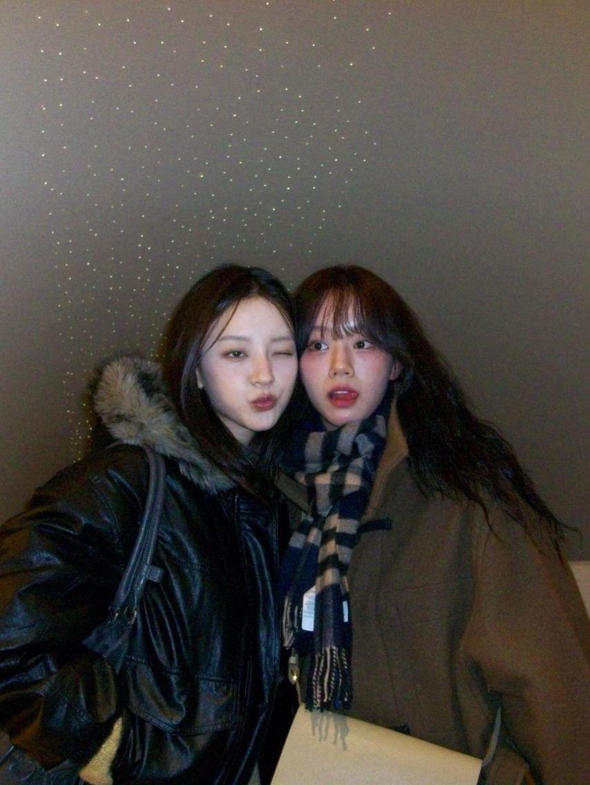 혜리 인별 with 동생 Christmas eve0