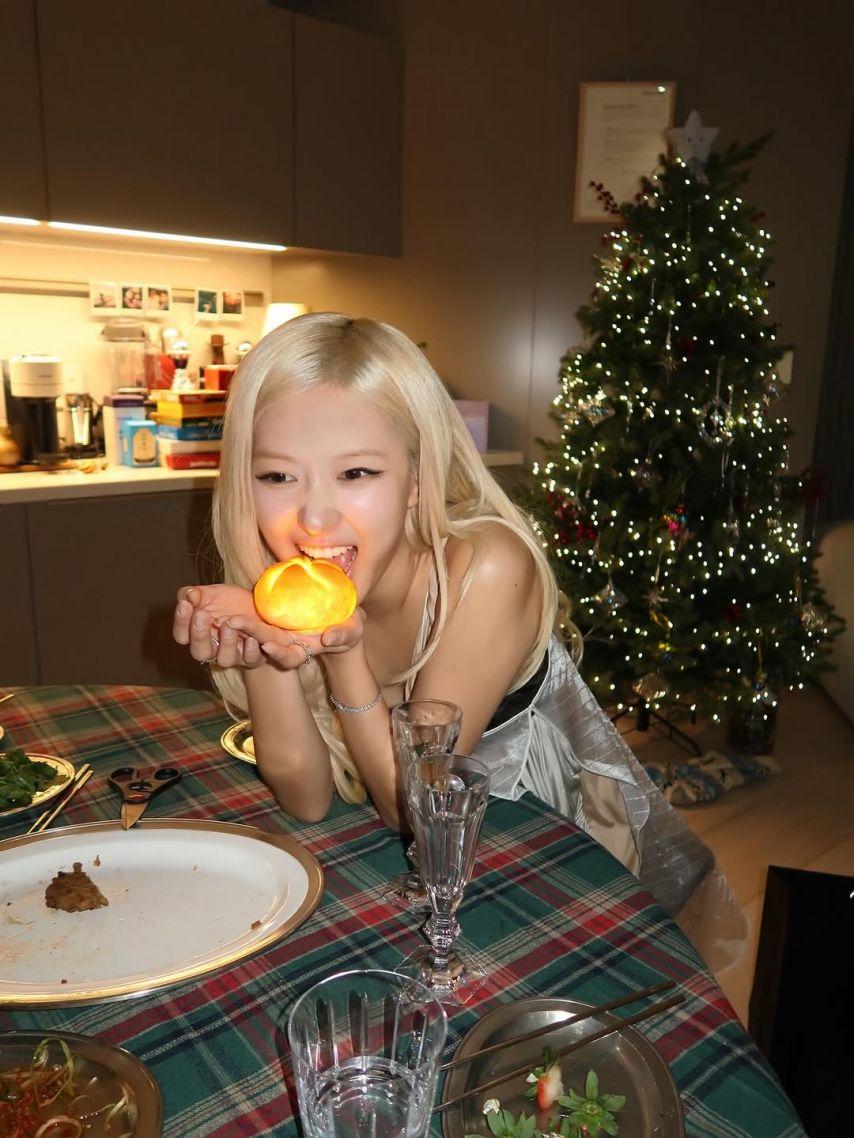 블랙핑크 로제 SNS3