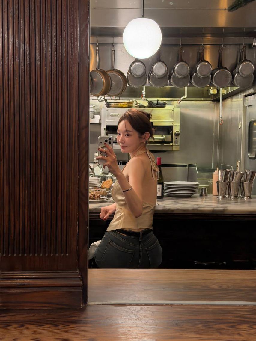 다비치 강민경 SNS1