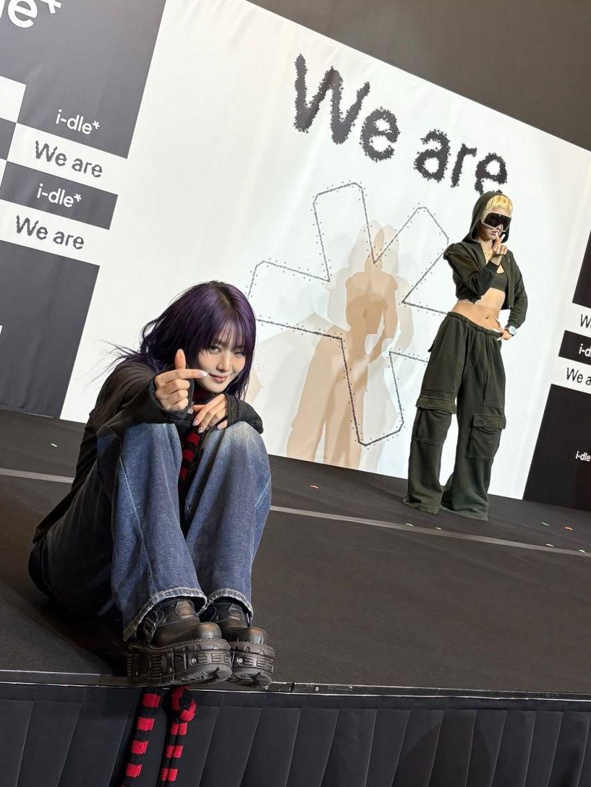 아이들 민니 SNS8