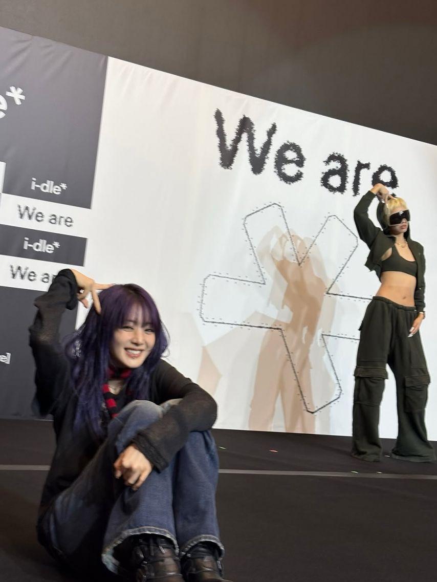 아이들 민니 SNS9