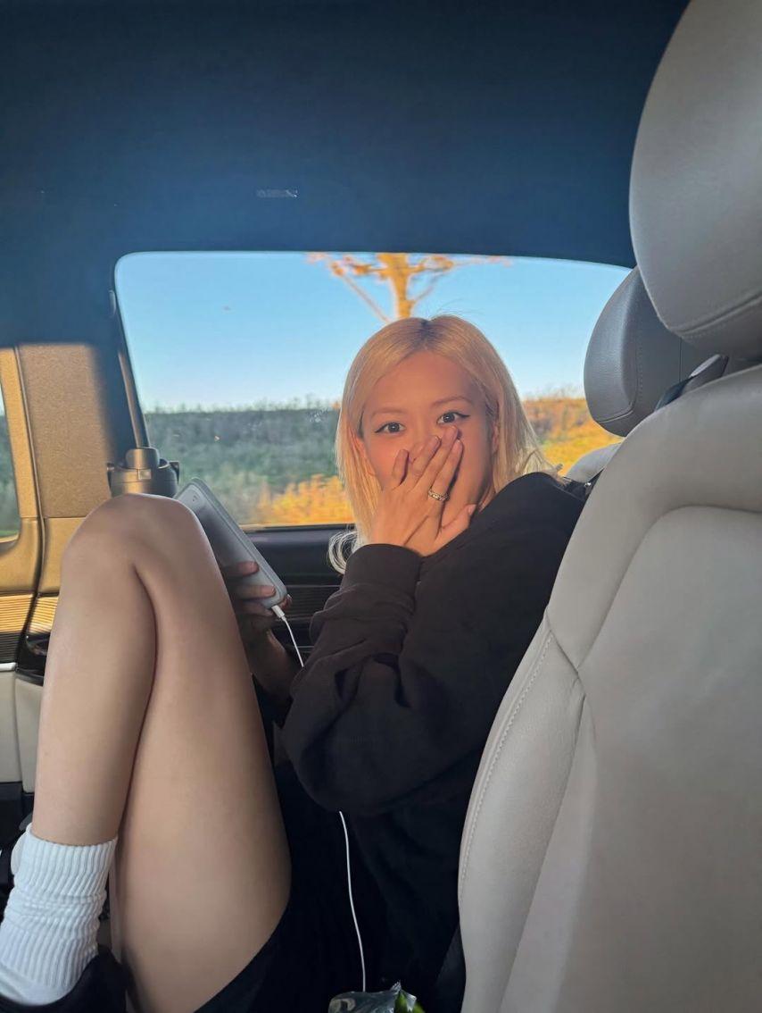 블랙핑크 로제 SNS0