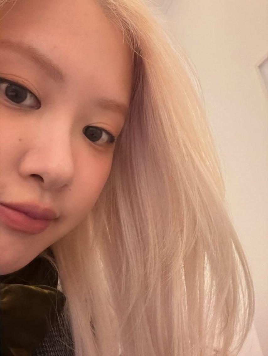 블랙핑크 로제 SNS8