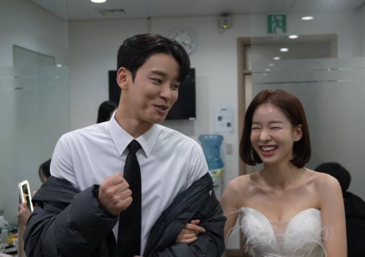 이시아 KBS 연기대상 비하인드컷 등1