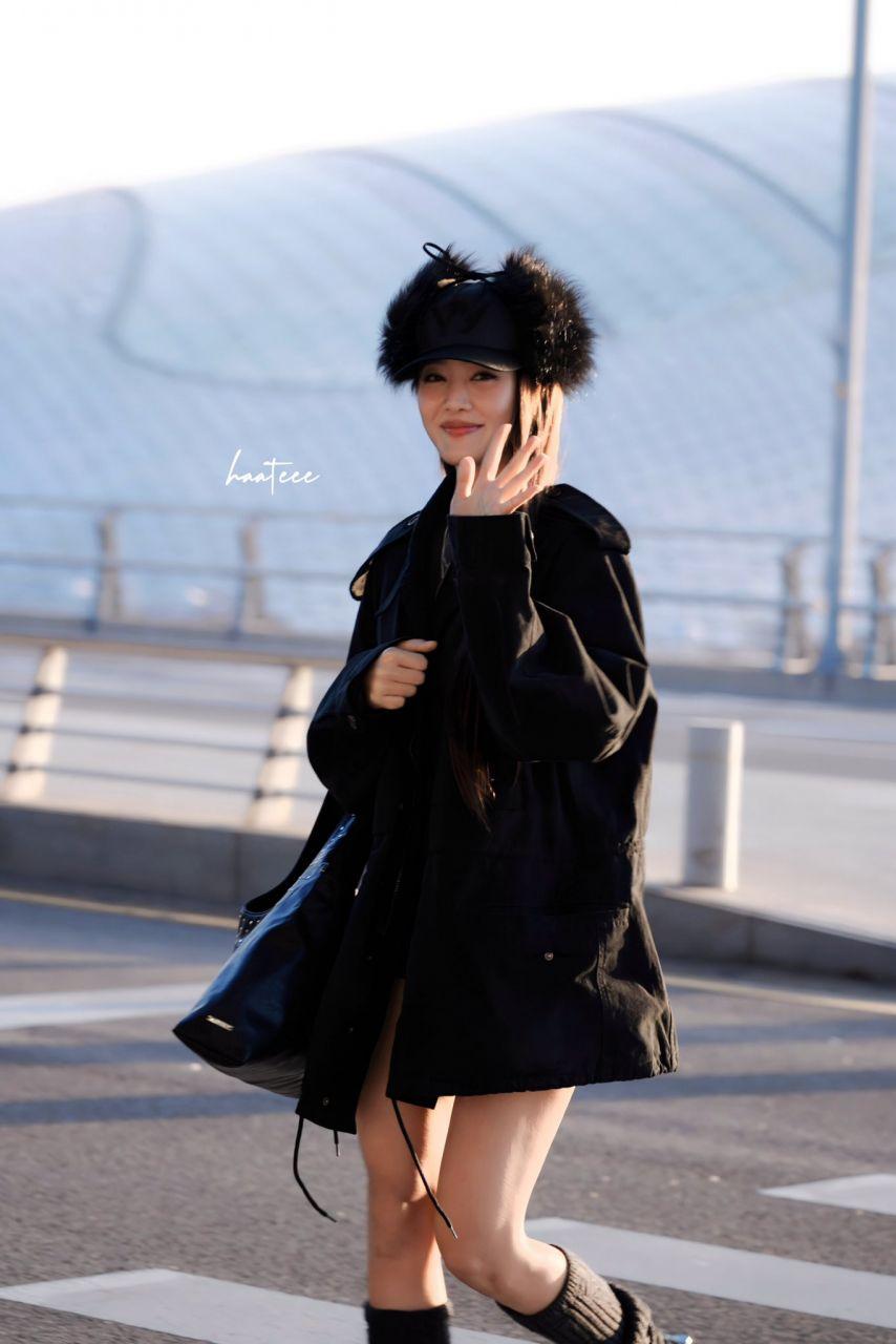 오늘 출국 아이들 민니9