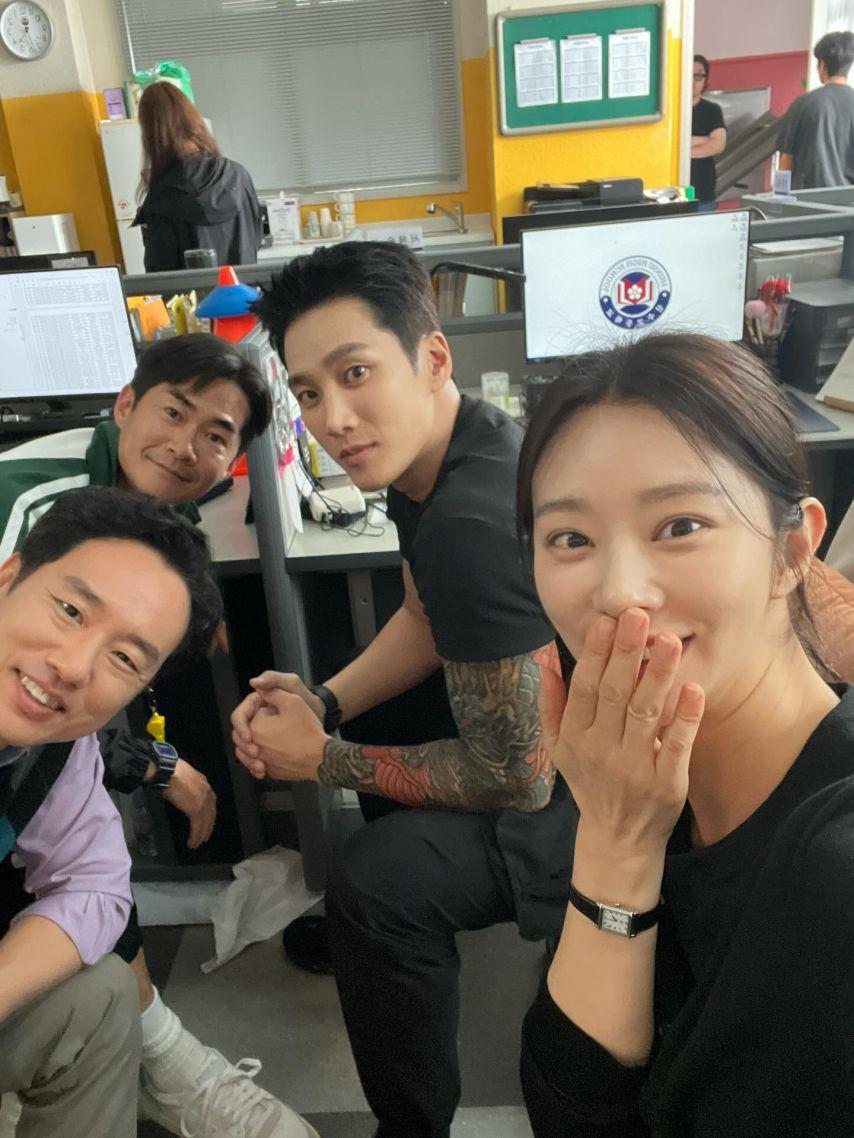 이주빈 인별 스프링피버 with 안보현 등8