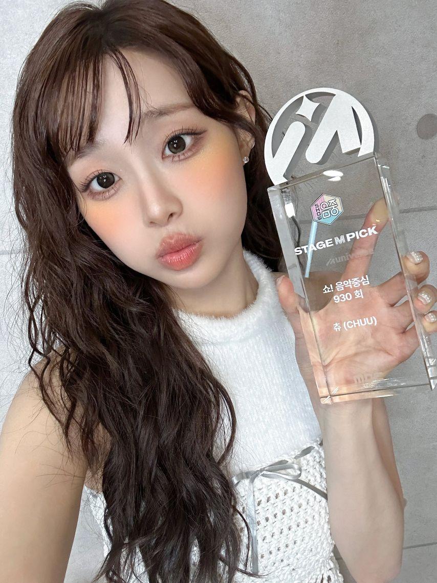 츄 쇼챔/ 인별/ 싱글즈/ STAGEMPICK1위/ 260121/ 지켜츄/ 릴스21