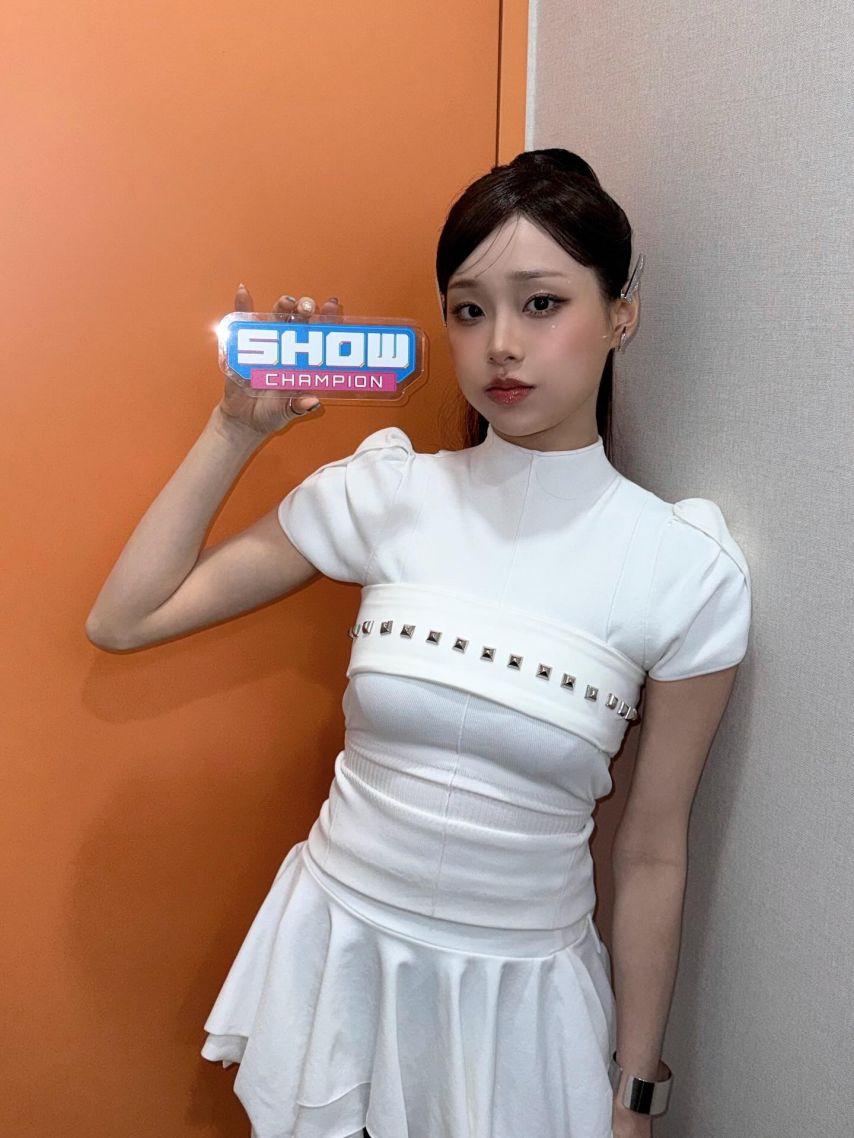 츄 쇼챔/ 인별/ 싱글즈/ STAGEMPICK1위/ 260121/ 지켜츄/ 릴스3