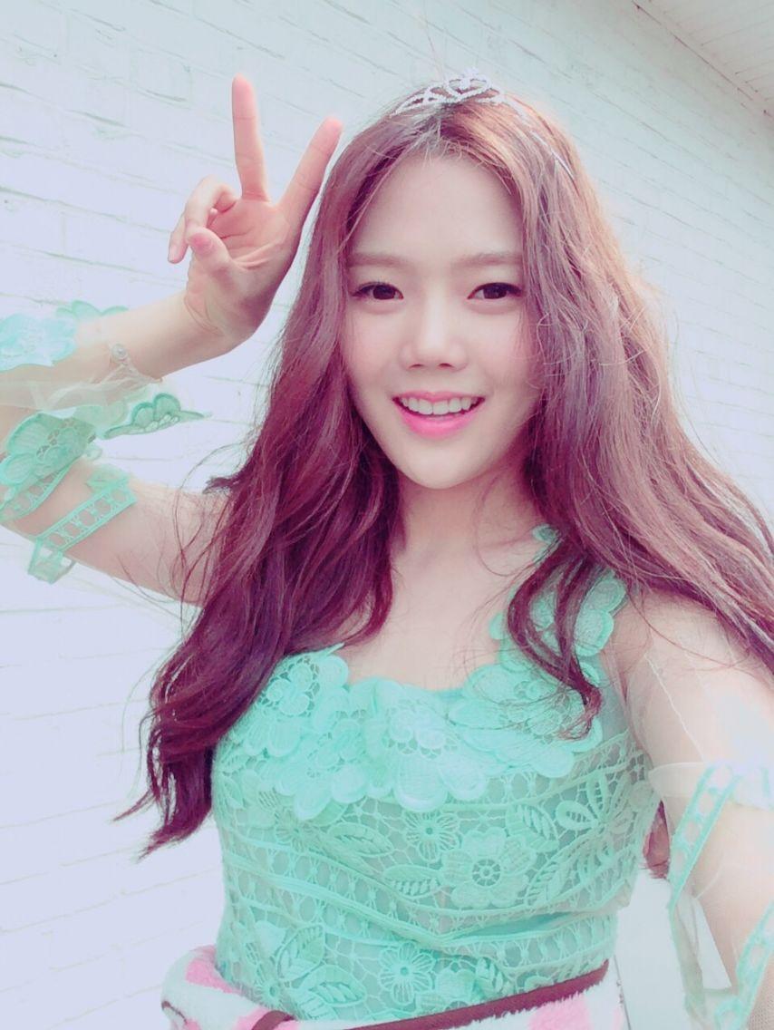 효정 오마이걸 인별 20164