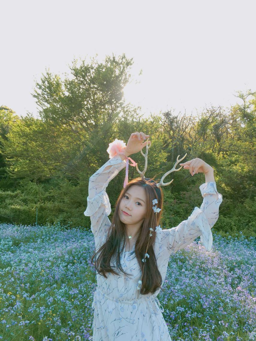 효정 오마이걸 인별 20169