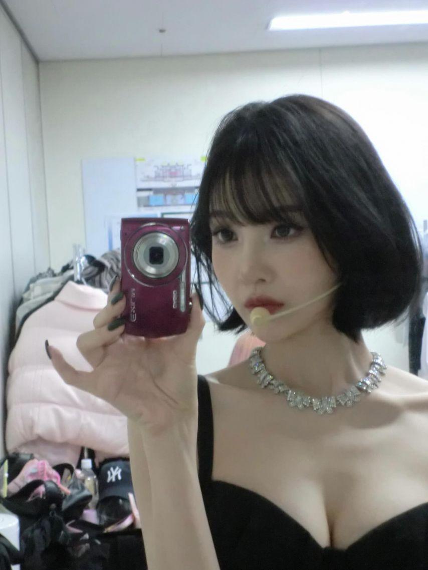 조이 레드벨벳 인별 with 슬기 아이린/ 맥도날드 초코츄러스4