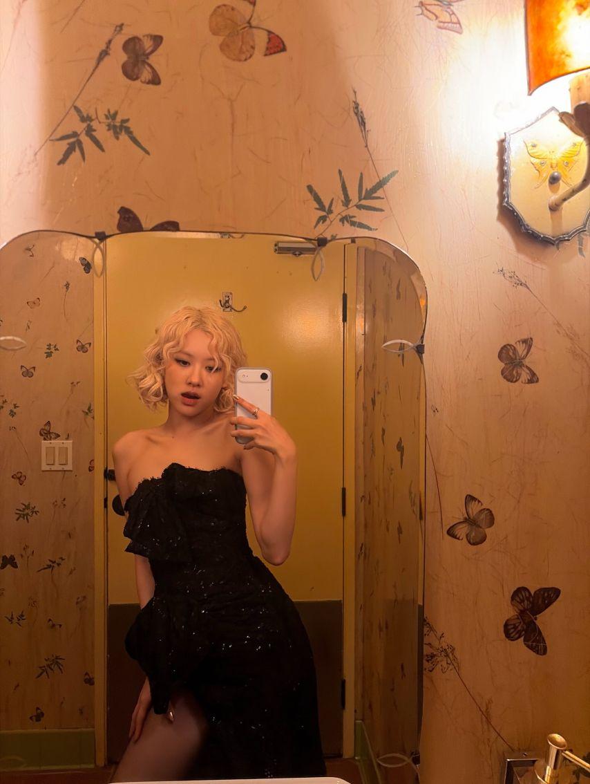 블랙핑크 로제 SNS0