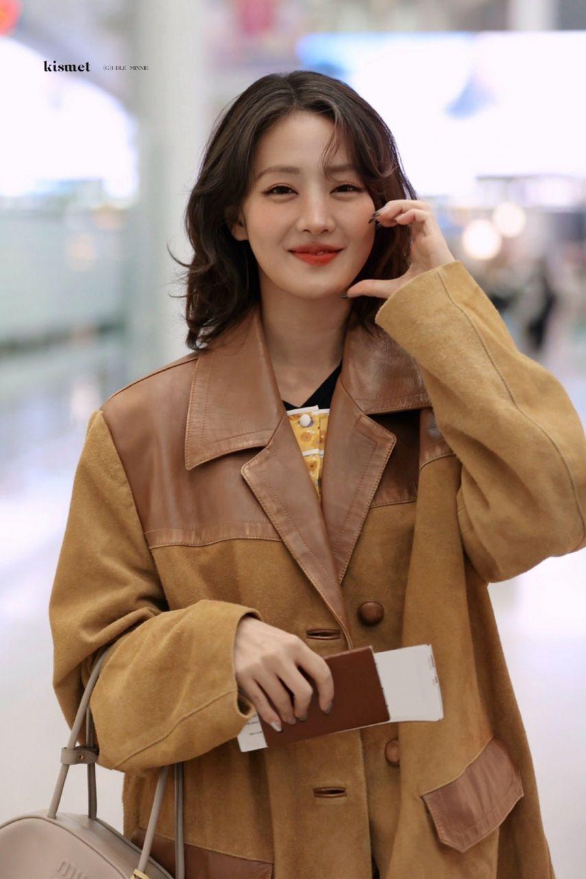 아이들 민니 오늘 출국5