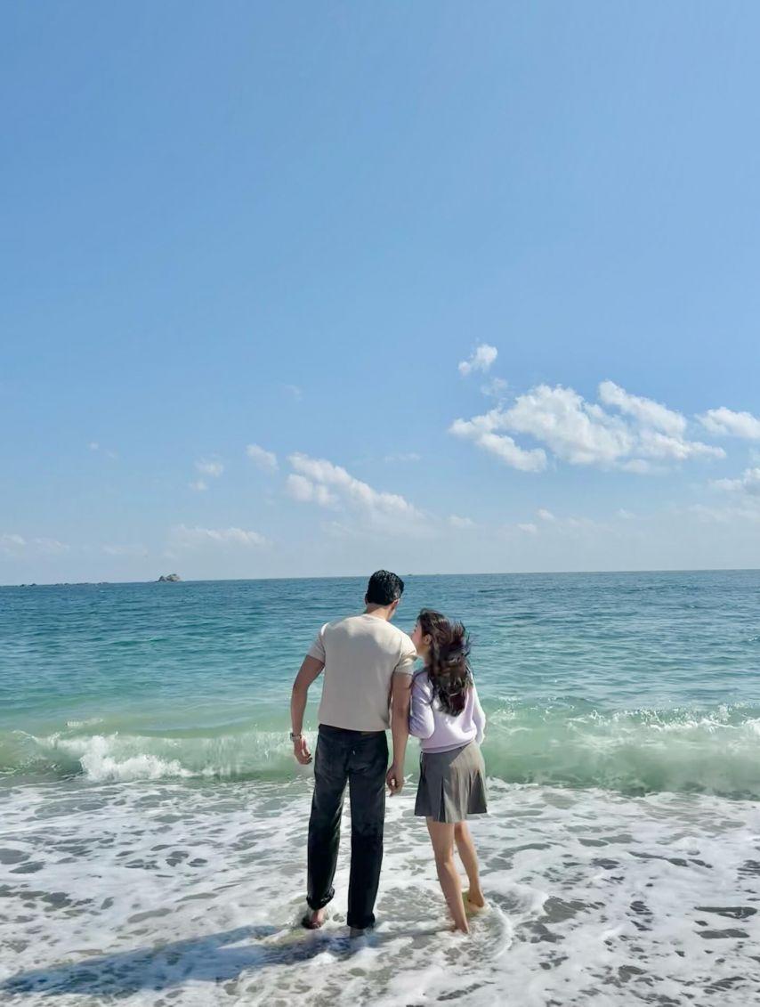 이주빈 인별 with 안보현 등 스프링피버/ 마지막 촬영 현장 비하인드0