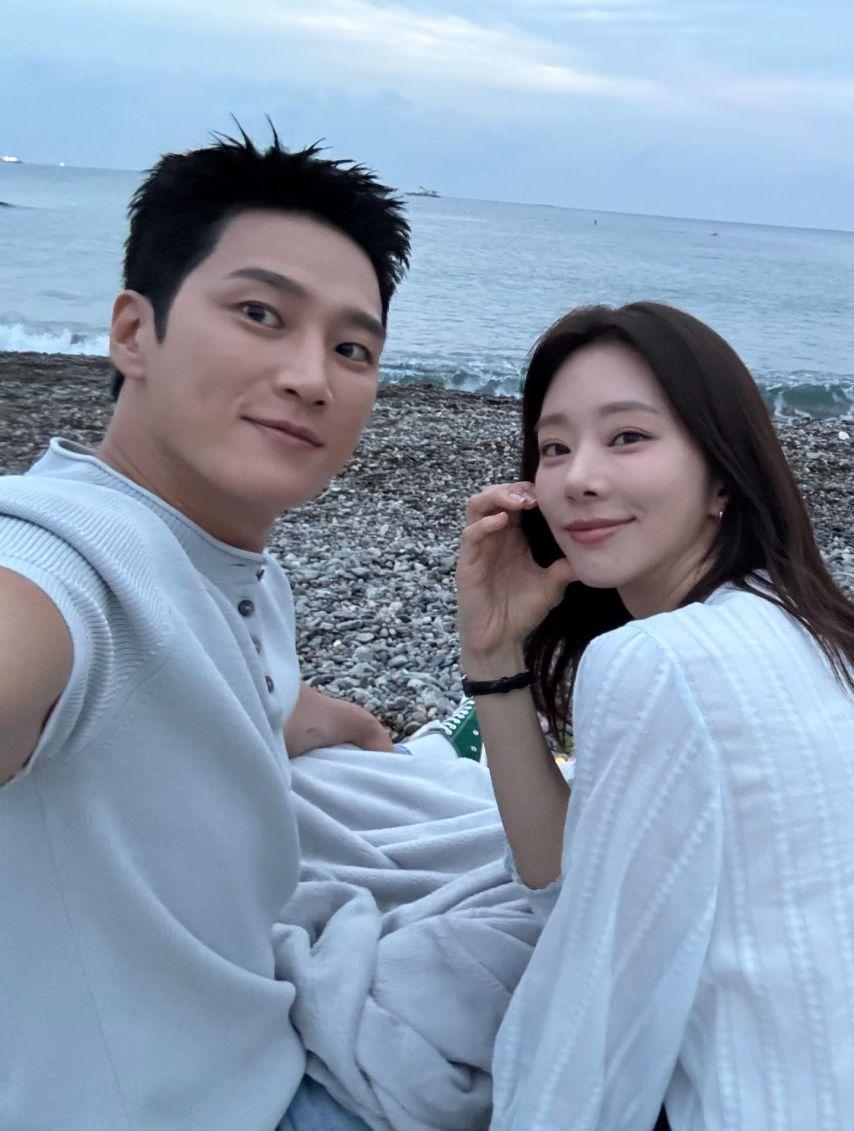 이주빈 인별 with 안보현 등 스프링피버/ 마지막 촬영 현장 비하인드2