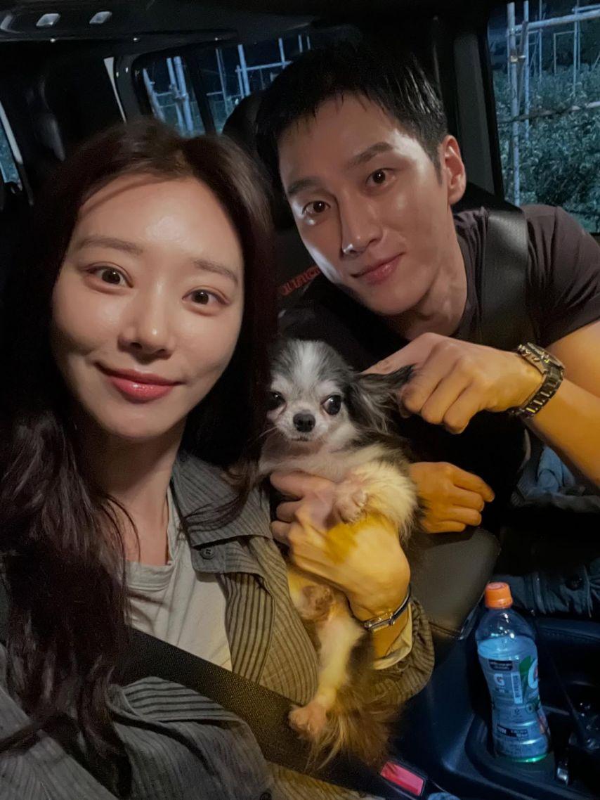 이주빈 인별 with 안보현 등 스프링피버/ 마지막 촬영 현장 비하인드3